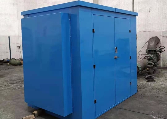 ध्वनिक संलग्नक के साथ 20dB ब्लू थ्री लोब रूट्स ब्लोअर