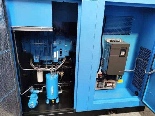 ब्लू रोटरी एयर DN150,100-150Kpa, BLG115RA-II/BLG115RB-II,एयर फ्लो स्क्रू ब्लोअर चर आवृत्ति