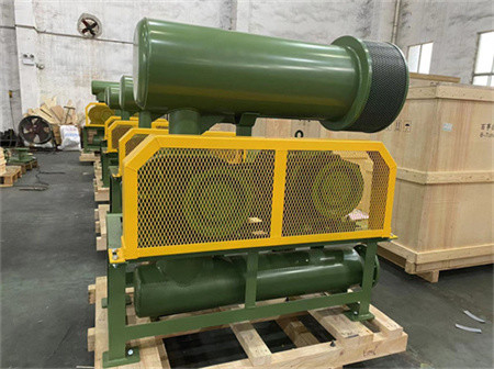 एक्वाकल्चर के लिए 60KPA 1750Rpm थ्री लोब रूट्स ब्लोअर आर्मी ग्रीन