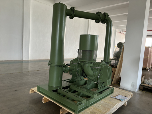 उच्च दबाव रूट लोब ब्लोअर 100Kpa-150Kpa दो चरण DN100