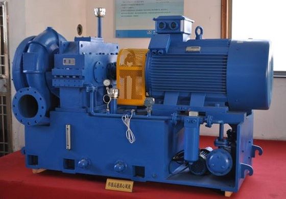 98KPA 90KW मल्टीस्टेज सेंट्रीफ्यूगल ब्लोअर एयर कंप्रेसर बैकवॉश के लिए 50m³/मिनट