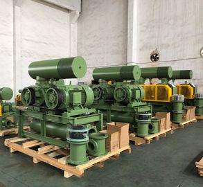 55kw लोहा BKW6005 अपशिष्ट जल वायुकरण के लिए तीन लोब रूट ब्लोअर