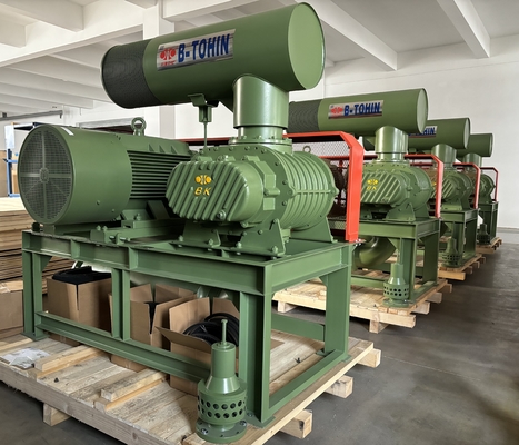जल शीतलन जड़ें हवा ब्लोअर, तीन लोब ब्लोअर BKW5003 60-100 Kpa पर