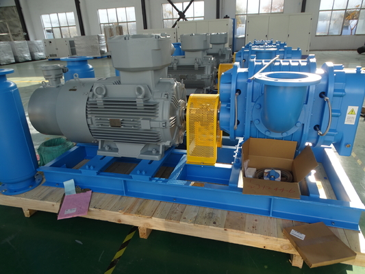 DN40 0.42-1.42 M3/min विशेष गैस के लिए स्टेनलेस स्टील रूट ब्लोअर