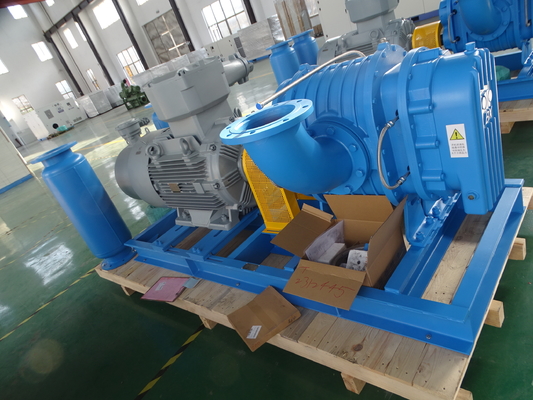 DN40 0.42-1.42 M3/min विशेष गैस के लिए स्टेनलेस स्टील रूट ब्लोअर