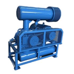 विभिन्न उद्योगों में वैक्यूम वायु क्षमता के लिए इनलेट और आउटलेट आयाम DN350 के साथ रूट ब्लोअर वैक्यूम पंप मॉडल BV10034