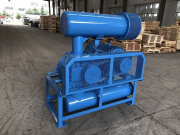Dn250 15-132kw 80kpa रूट्स रोटरी लोब ब्लोअर एयर कूलिंग