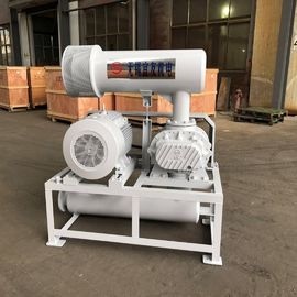 वातन बैकवाशिंग के लिए 1100rpm 71.52m3 / मिनट तीन लोब रोटरी ब्लोअर
