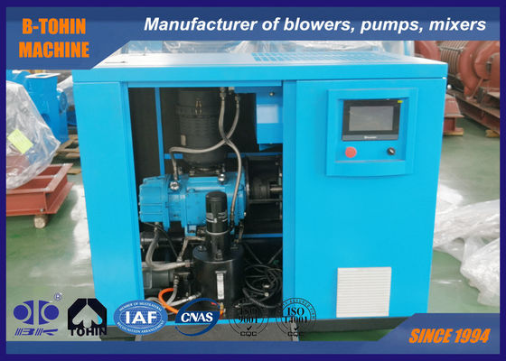 दो रोटार पेंच के साथ 5.5kw रोटरी एयर ब्लोअर पेंच