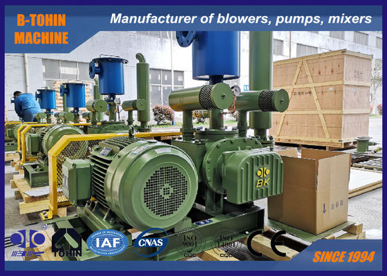 DN150 (6 ”) 27.19m3 / मिनट 45kw -70KPA रूट ब्लोअर वैक्यूम पंप