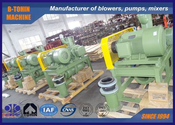 DN100 4“ 8.7m³/मिनट -60KPA 18.5KW नेगेटिव प्रेशर एयर-कूलिंग रूट्स ब्लोअर पंप