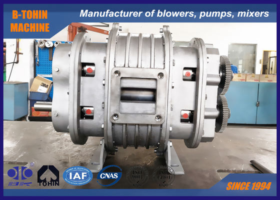 DN200 Roots Type Vacuum Pump suction pressure 40KPA for chemical industry blower