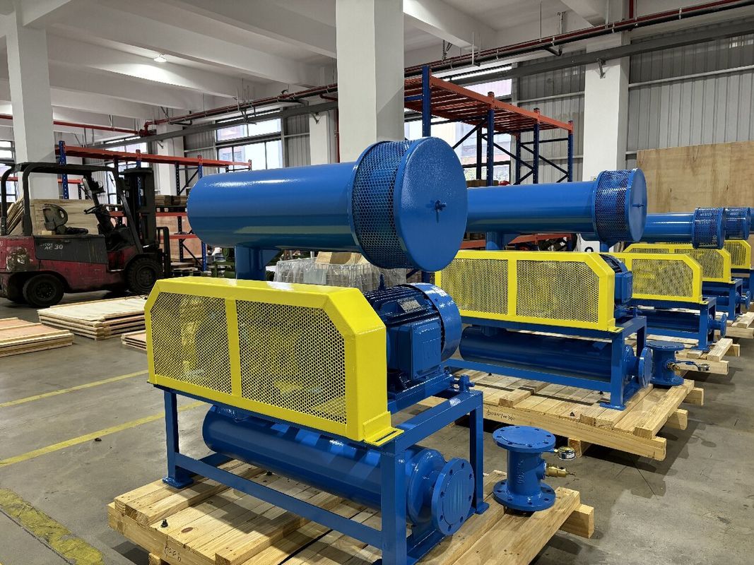 65 2.5 इंच पोर्ट डाया हाई प्रेशर रूट्स ब्लोअर ट्राई लोब लो नॉइज़