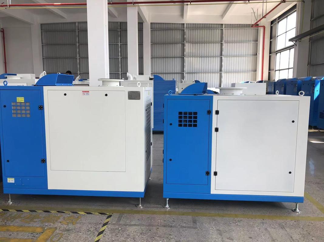 DN250 40-120Kpa PLC Control ,Skid mounted structure Magnetic Centrifugal Blower