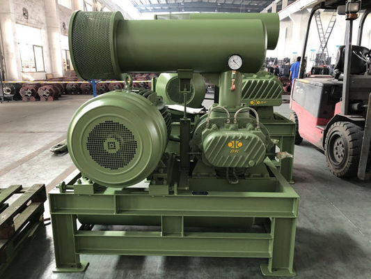 हवा जड़ें रोटरी लोब ब्लोअर, 60-100KPA हवा वायवीय कन्वेयर ब्लोअर